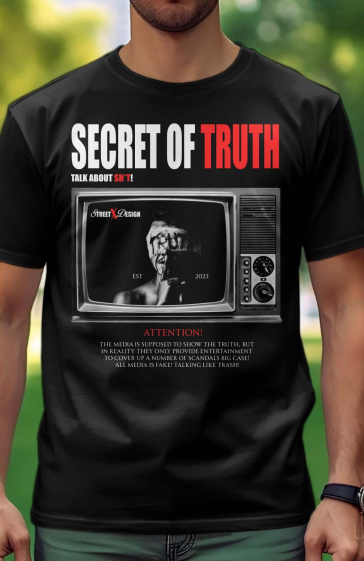Grossiste I.A.L.D FRANCE - T-shirt Homme | secret of truth