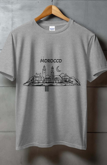 Großhändler I.A.L.D FRANCE - Herren-T-Shirt | Skyline Marokko