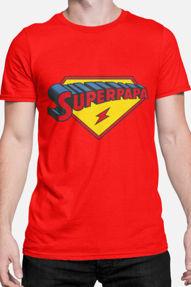 Wholesaler I.A.L.D FRANCE - Men's T-shirt | superman papa