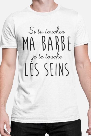 Wholesaler I.A.L.D FRANCE - Men's T-shirt | Touche barbe