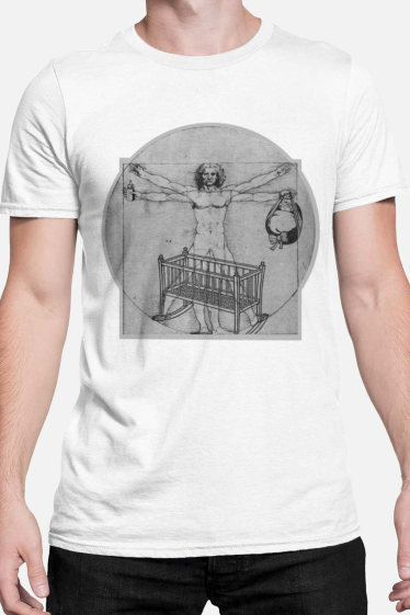 Großhändler I.A.L.D FRANCE - Herren-T-Shirt | Vinci Papa