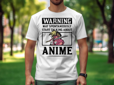 Grossiste I.A.L.D FRANCE - T-shirt Homme | Warning anime