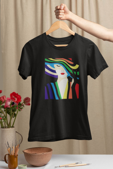 Wholesaler I.A.L.D FRANCE - rainbow hat t-shirt