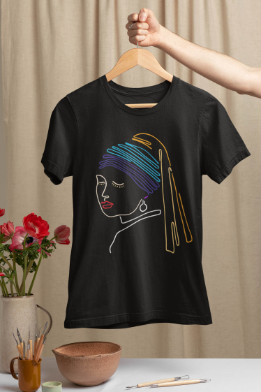 Großhändler I.A.L.D FRANCE - T-Shirt mit Regenbogenhut