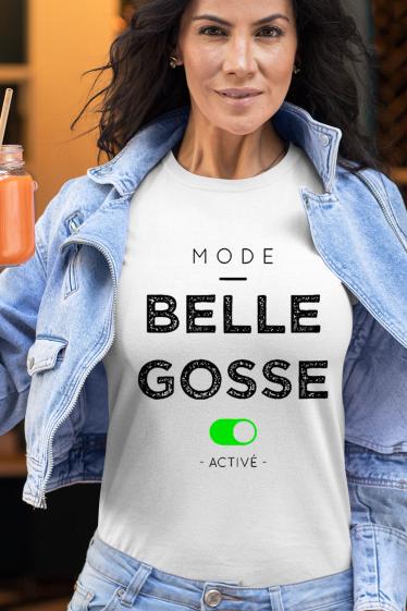 Grossiste I.A.L.D FRANCE - Tshirt Femme Col Rond | Belle Gosse activé