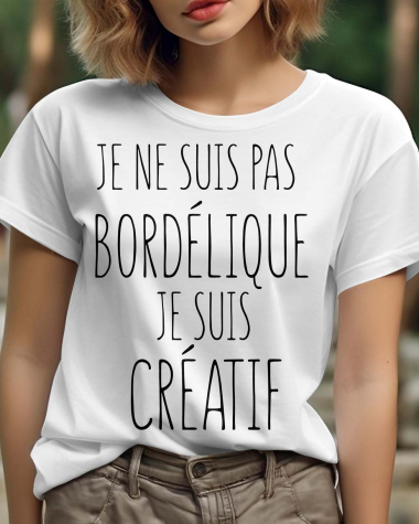 Grossiste I.A.L.D FRANCE - Tshirt Femme Col Rond | Bordelique