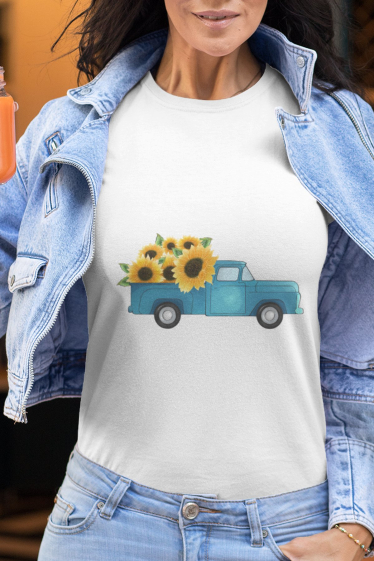 Mayorista I.A.L.D FRANCE - Camiseta de cuello redondo para mujer | persiguiendo el sol