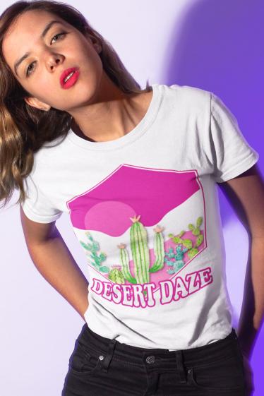Grossiste I.A.L.D FRANCE - Tshirt Femme Col Rond | Desert Daze