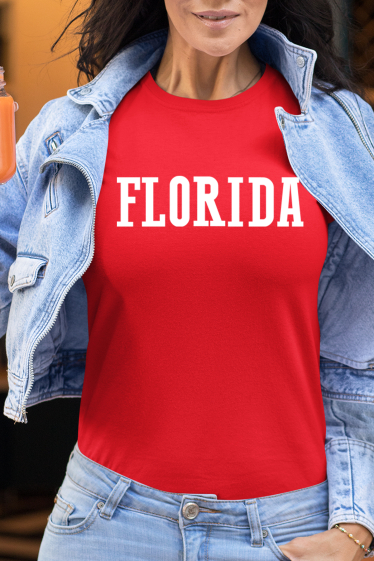 Grossiste I.A.L.D FRANCE - Tshirt Femme Col Rond | Florida