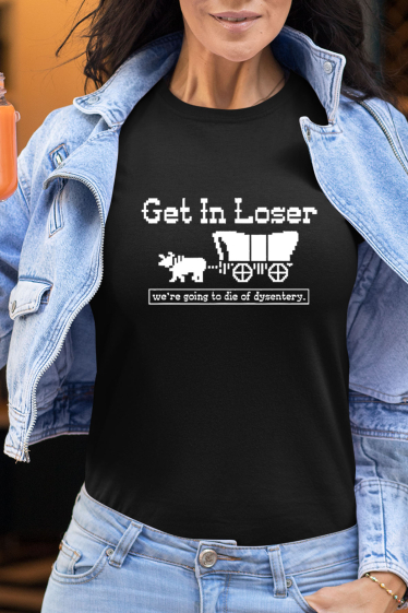 Grossiste I.A.L.D FRANCE - Tshirt Femme Col Rond | Get in loser
