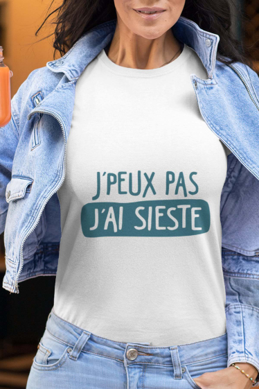 Großhändler I.A.L.D FRANCE - Damen-T-Shirt mit Rundhalsausschnitt | Ich machte ein Nickerchen
