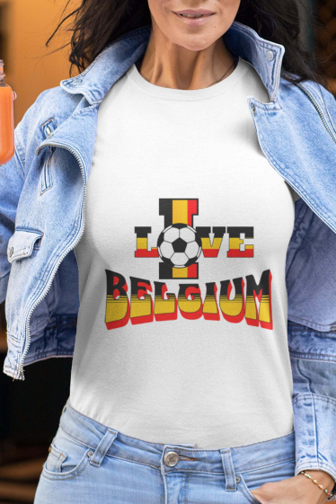 Grossiste I.A.L.D FRANCE - Tshirt Femme Col Rond | Love België