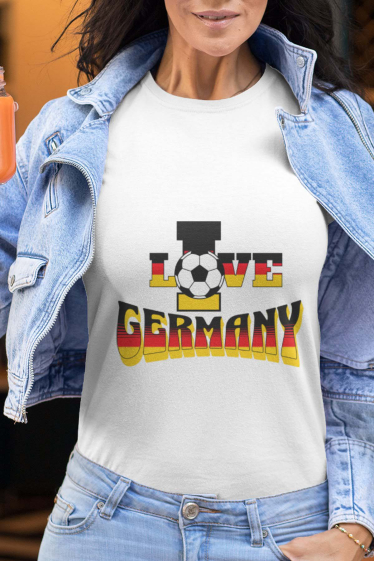 Grossiste I.A.L.D FRANCE - Tshirt Femme Col Rond | Love Deutschland