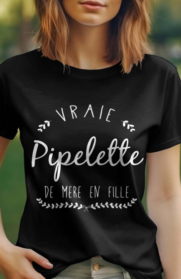 Wholesaler I.A.L.D FRANCE - Woman's tee | pipielette mere  file