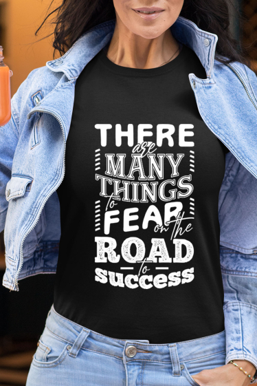 Grossiste I.A.L.D FRANCE - Tshirt Femme Col Rond | Road to success