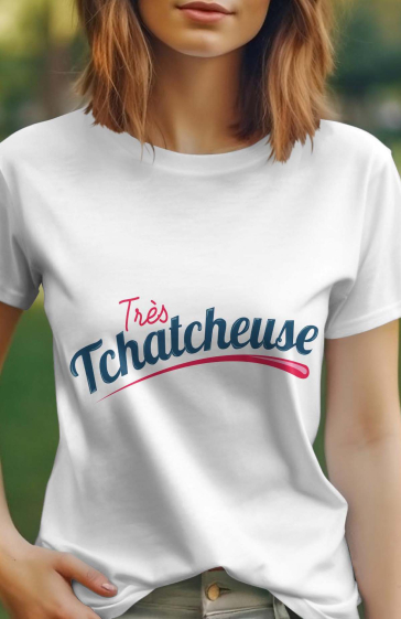 Großhändler I.A.L.D FRANCE - Damen-T-Shirt mit Rundhalsausschnitt | Schwätzer