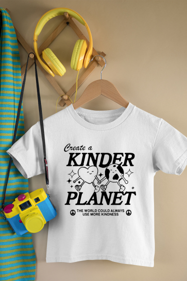 Grossiste I.A.L.D FRANCE - Tshirt Fille | Kinder planet