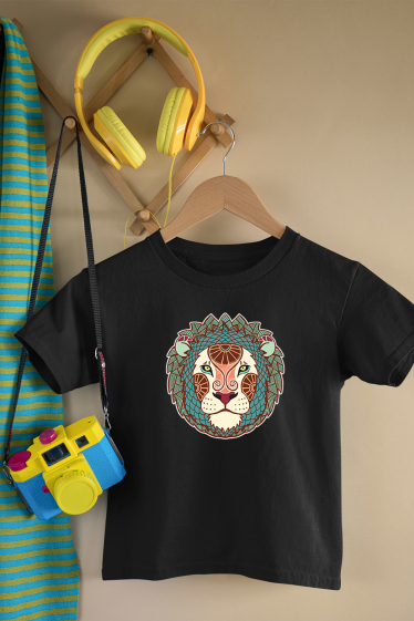 Grossiste I.A.L.D FRANCE - Tshirt Fille | Lion Head