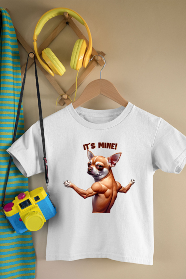 Grossiste I.A.L.D FRANCE - Tshirt Fille | Mine Chihuahua