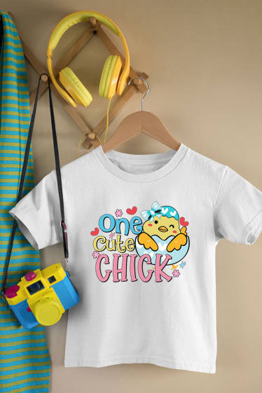 Grossiste I.A.L.D FRANCE - Tshirt Fille | One Cute Chick