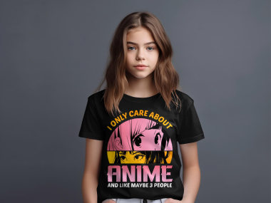 Grossiste I.A.L.D FRANCE - Tshirt Fille | only care anime