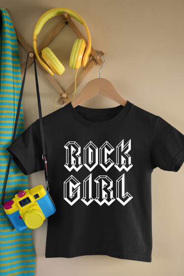 Grossiste I.A.L.D FRANCE - Tshirt Fille | Rock Girl