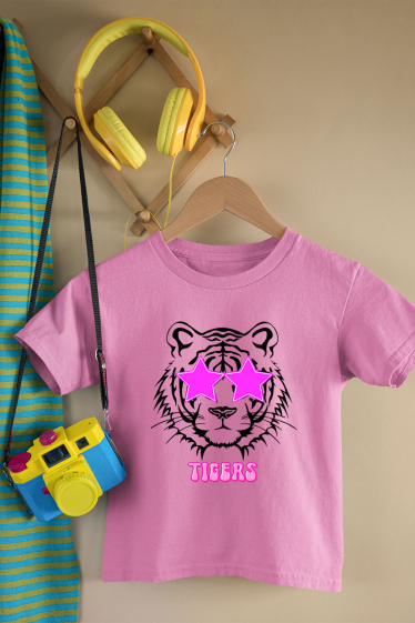 Grossiste I.A.L.D FRANCE - Tshirt Fille | tiger star