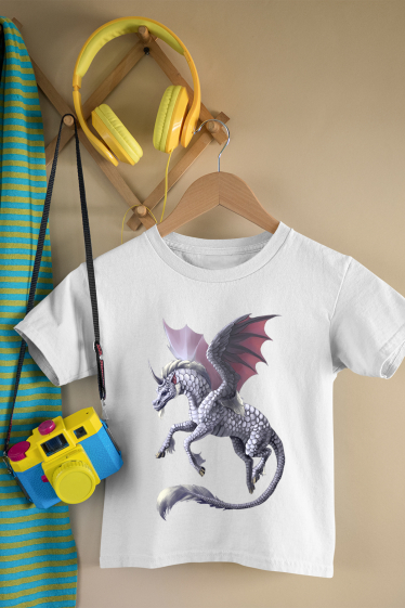 Grossiste I.A.L.D FRANCE - Tshirt Fille | unicorn dragon