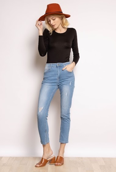 Großhändler I Dodo - Straight jeans with slits