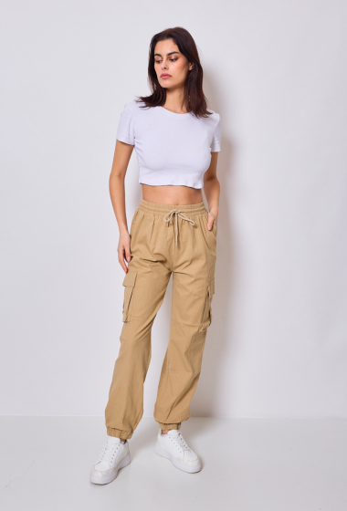 Wholesaler I Dodo - Linen effect pants