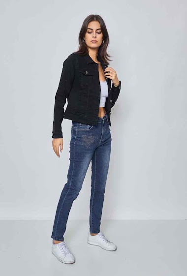 Grossiste Elya's Jeans - Veste en jean