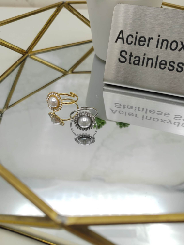 Grossiste I.L JOLI B - Bague en ACIER INOXYDABLE