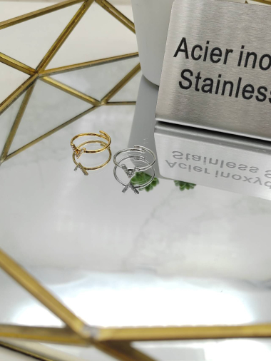 Grossiste I.L JOLI B - Bague en ACIER INOXYDABLE