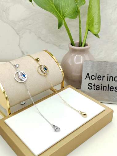 Grossiste I.L JOLI B - Bracelet en ACIER INOXYDABLE