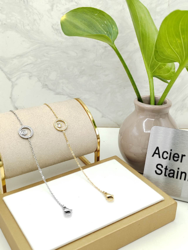 Großhändler I.L JOLI B - Armband aus EDELSTAHL