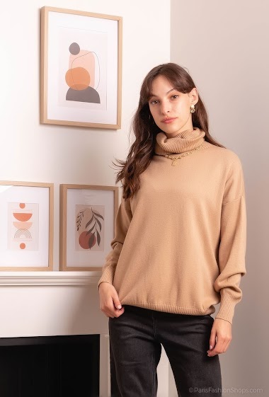 Großhändler IDEAL OUTFIT - Pull en maille manche longues