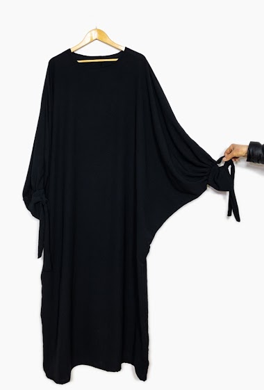 Großhändler IDEAL OUTFIT - Long wide abaya with butterfly sleeve
