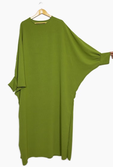Großhändler IDEAL OUTFIT - Long wide abaya with butterfly sleeve