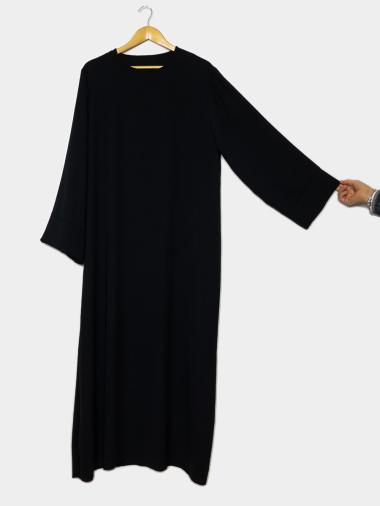 Wholesaler IDEAL OUTFIT - Long wide abaya in jazz