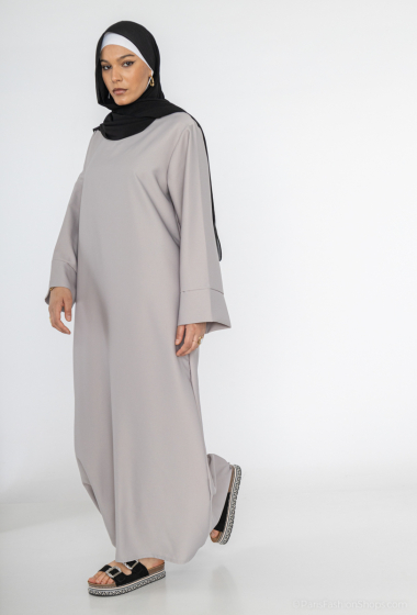 Wholesaler IDEAL OUTFIT - large long abaya in medina silk