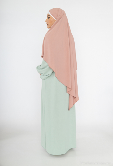Wholesaler IDEAL OUTFIT - Balloon sleeve abaya IN JAZZ