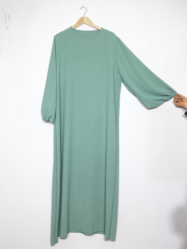 Wholesaler IDEAL OUTFIT - Balloon sleeve abaya IN JAZZ