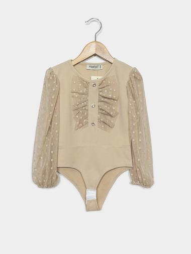 Wholesaler IDEAL OUTFIT - Puff sleeve bodysuit