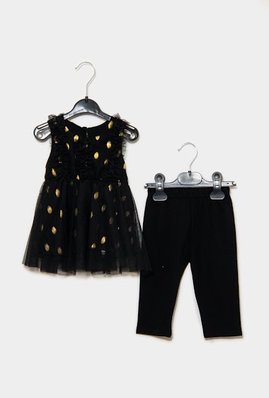 Wholesalers IDEAL OUTFIT - Baby 2-piece set for party