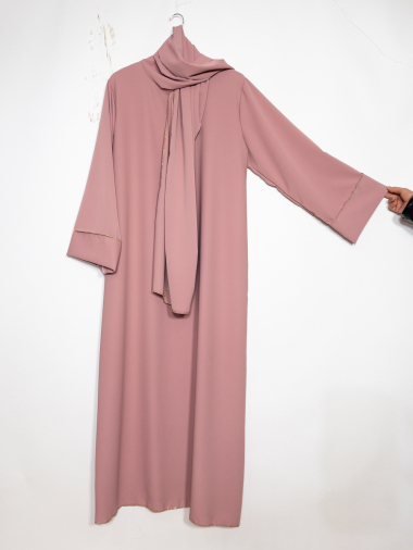 Mayorista IDEAL OUTFIT - Vestido abaya de seda Couture d'orée para mujer