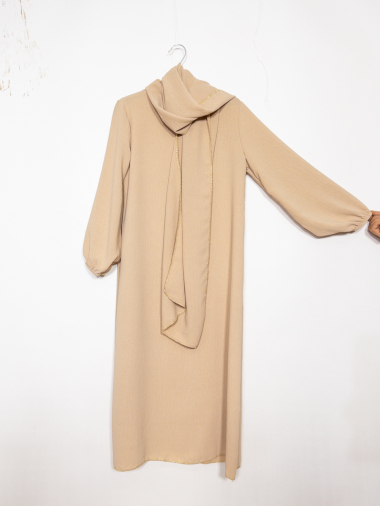 Wholesaler IDEAL OUTFIT - Children's abaya dress in jazz 6-8-10-12-14 years