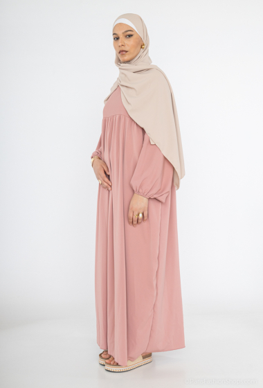 Grossiste IDEAL OUTFIT - Robe abaya en soie de Médine pour femme