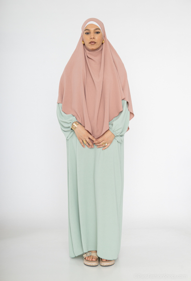 Großhändler IDEAL OUTFIT - Langes Abaya-Kleid, ca. 156 cm