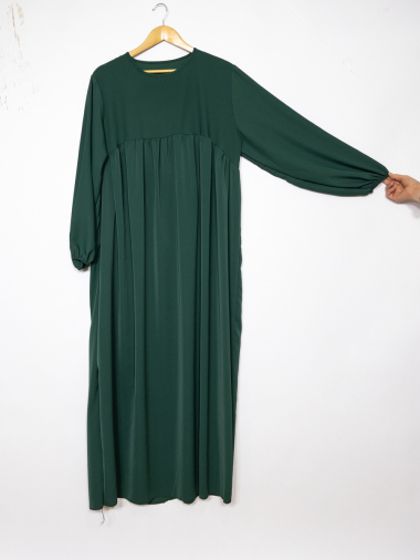 Grossiste IDEAL OUTFIT - Robe abaya lonque large en sioe de médine