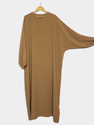 Großhändler IDEAL OUTFIT - Abaya-Kleid mit Schmetterlingsärmeln für Damen